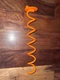 Liberty Outdoor ANCFR16-ORG-A Folding Ring Spiral Ground Anchor, Orange, 16-Inch