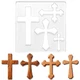 beinkmake Crosses Router Template Acrylic 7.8 x inches 