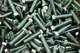 (25) Full Thread 5/8-11 x 2-1/2 Hex Head Tap Bolt A307 Zinc