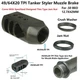 All Steel Heavy Duty 49/64x20 TPI Tanker Style Muzzle Brake For Beo 50 12.7x42mm