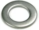 Stainless Steel Flat Washer Series 9C1016L, 5/8 ID x 1.187 ODx1/32 THK, Qty 250