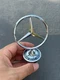 Mercedes Benz Silver Hood Ornament Star AMG,C,E,S -A 210 880 01 86