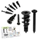 Ansoon 50Pcs #8 Self Drilling Metal Drywall Anchors and Screws kit, 25 Heavy ...