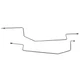 Classic Tube Brake Line Kit Rear Axle OE Steel Mustang 5.0L 1987-1993