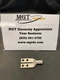 BURNDY / YA25L4TCG1 / 4-HOLE SPLIT PAD / 1/0 AWG / 1/4" STUD / TIN-PLATED