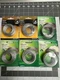 6-pack lot Hillman 121110 Braided Picture Hanging steel Rope Wire 30lb #3 x 25'