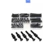 35 Sets Threaded Insert Nuts and Bolt Assortment Kit, 1/4-20 &times; 13mm Threaded ...