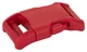 25 - 1 Inch Red YKK Contoured Side Release Plastic Buckle