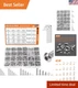 Complete M2 M3 M4 M5 Screw Assortment Set - 1280 Stainless Steel Button Head Kit