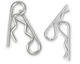 Bolt Brembo-Style Brake Pin Clips #022-72360
