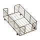 Hoffmaster BSK2112 Wire Guest Towel Basket, 8.75" x 5" x 3", Bronze