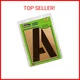 HY-KO Products ST-3 Number & Letter Stencils, 3 Inch, Tan
