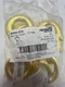 (Pack of 4) National Hardware N890-018 Rigid Eye Snaps Bronze 1-1/16" x 4-1/2"