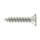 Deltana SCWS1010U15  Satin Nickel Wood Screw #10 x 1 inch