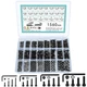 1560PCS M2 M3 M4 M5 Screws Bolts and Nuts Assortment Kit Hex Socket Head Cap Kit