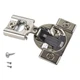 4 Pack 38N355B.08 Compact 38N Hinge, Soft-Close, 105 Degree, 1/2 Overlay
