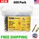 GRK Trim Head Construction Screw #8 x 1-1/2" UberGrade FIN/Trim 600 Qty T10 Torx