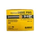 DEWALT 100 -Pack 2-1/2-in Non-washered Drive pin DDF3111550