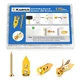 Kadrick 170Pcs Self Drilling Drywall Anchors with Screws，Zinc Plated Steel,20...