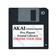 Akai S5000 / S6000 Floppy Disk Pro Player Sound Library Choose Your Disk