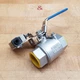 Anchor Fluid Power LV2BS#20-2T-MH SS Ball Valve, 1-1/4" CF8M, W/ ZC-N2255 Switch