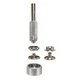 GENERAL TOOL GHM1266 General Solid Brass Nickel Plated Grommet Refills 6 Count