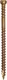 GRK 119083 RT #8 by 3-1/8-inch HandyPak Composite Screws, (100 per Pack)
