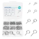 Aovchei Screw Eyes Set, 240PCS 0.39" 0.59" 0.67" 0.75" 8 Size 240pcs, 304 