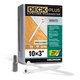 HILLMAN Deck Plus No. 10x3" White Star Flat Exterior Deck Screws 1 lb