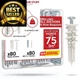 CrimsonMark 160Pcs Self Drilling Drywall Anchors and Screws kit Nylon, White 