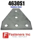 (4630S1) P1726 5-Hole Flat "T" Stainless Steel Splice Plate Fitting for Unistrut