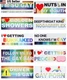 bylikeho 10Pcs Car Stickers,Magnetic Bumper Stickers,Car Classic Style 