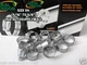 10 Pcs IDEAL-Tridon Hose Clamps, Abrazaderas Size 04 (08 to&nbsp;16mm)