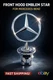 Mercedes Benz Hood Star Ornament Emblem for C-Class E-Class S-Class
