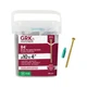GRK Fasteners R4&trade; #10 x 4 Inch, Multi-Purpose Framing Screws, 270 PCS, Rust