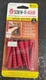 SCREW-IT-AGAIN 1/4 in. D X 1 in. L Polypropylene Hex Head Wood Anchor 10 pk