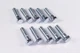 Lot of 10 LCSA0380150CZ Hodell-Natco Bolt 3/8-16 1-1/2"L 9/16" Hex A307 Zinc NOS