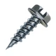 MALCO HW8X1ZT Scrw Sz #8,1/4",Zinc,1"L,PK500 2CJX7