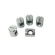 M6 x 12 MM Barrel Nuts Cross Dowels Slotted Nuts Baby Bed Crib Screws Hardwar...
