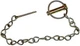 CountyLine 22SMC017TSC Lynch Pin 7/16 inch Yellow zinc Without Chain