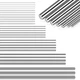 104 Pcs 40 cm Stainless Steel Spring Music Wire, 12 Different Straight Full H...