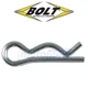Bolt MC 022-72360 Brembo-Style Brake Pin Clips for Brake Brake Pins  ws