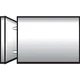 Hillman Caulk-In Machine Screw Anchor 10 - 24 100/Box