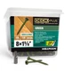 Deck Plus 1-5/8 Inch Epoxy Coated Exterior Wood and Fence #8 x 1-5/8", Green 