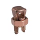 BURNDY KS15 Split-Bolt Conn,Unpltd,Cu,Square Head 22A937