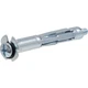 Hillman 41306 Medium Duty Metal Pan Long Hollow Wall Anchor 1/8 in. (Pack of 5)