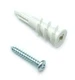 CONFAST 100 Pack Nylon Self-Drilling Drywall/Hollow-Wall Anchor Kit with Scre...
