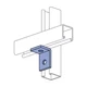 Unistrut P1068-HG, 1-5/8" x 2-1/4", 1/4" Thick, 90D Channel Angle Fitting, 1 pc