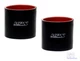 2X HPS 4-ply Reinforced 3" Inch (76mm) Silicone Coupler Hose Tube Pipe Black