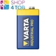 Varta Industrial Pro 9V Alkaline Battery 6LR61 E-Block MN1604 522